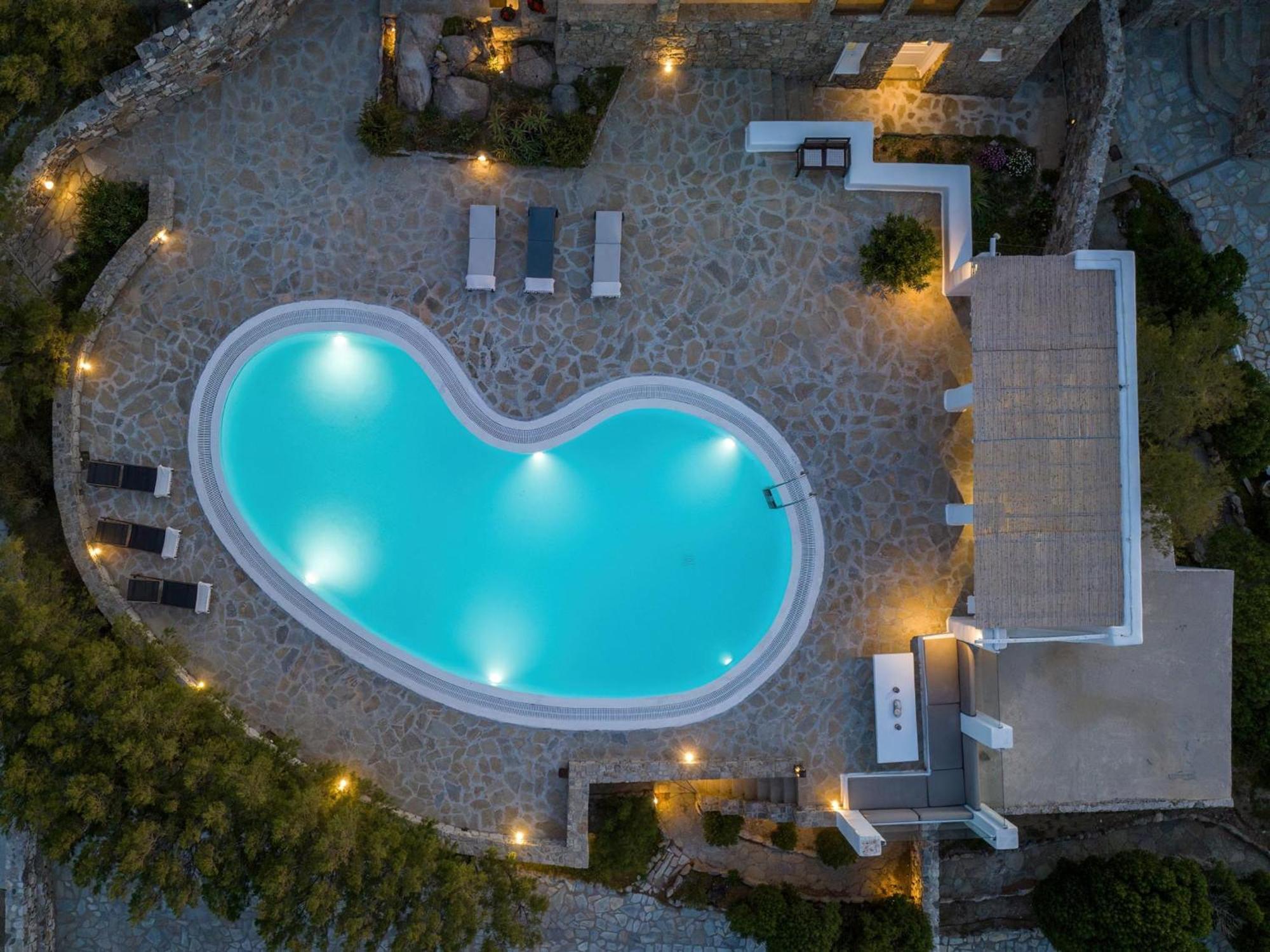 Villa Zanetti Mykonos Agios Ioannis Diakoftis Extérieur photo